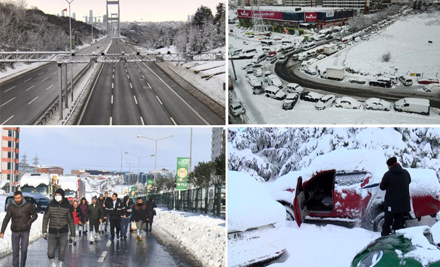 İstanbul Valiliği'nden karla mücadelede yeni önlemler