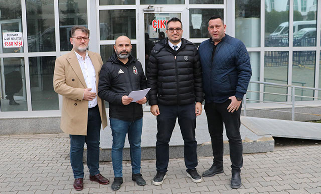 Denizli'de Beşiktaşlılardan hakemler hakkında suç duyurusu
