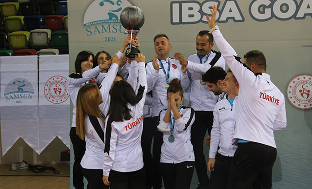 Türkiye Golbol Kadın Milli Takımı, Avrupa ikincisi oldu