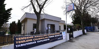 Pendik Belediyesi Yenişehir Mahalle Muhtarlığı’nı yeniledi.

Pendik Belediyesi