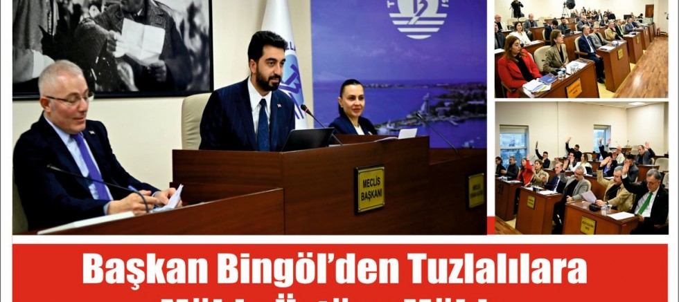 Başkan Bingöl’den Tuzlalılara müjde üstüne müjde