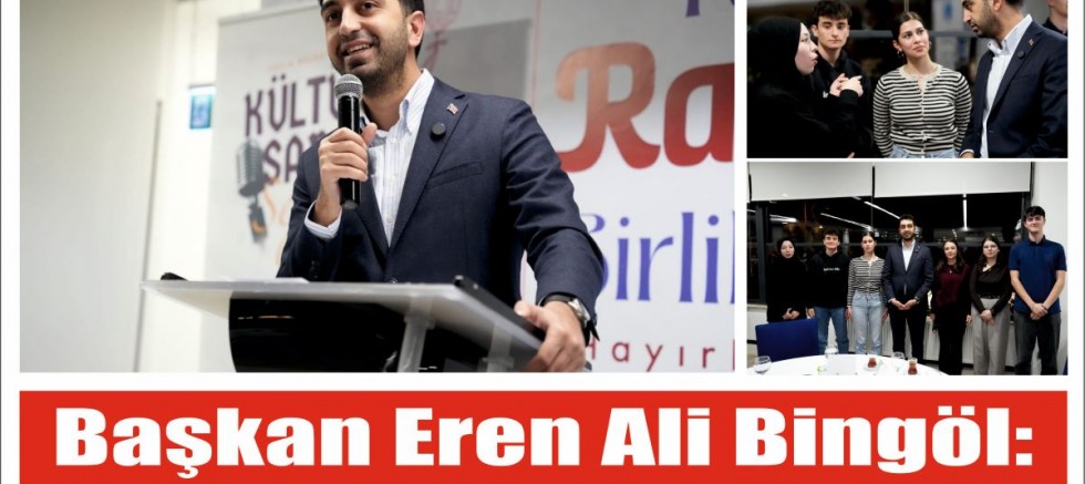 Başkan Eren Ali Bingöl: Güçlü Tuzla, güçlü gençlerle mümkündür