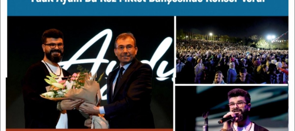 Fazıl Aydın Bu Kez Millet Bahçesinde Konser Verdi