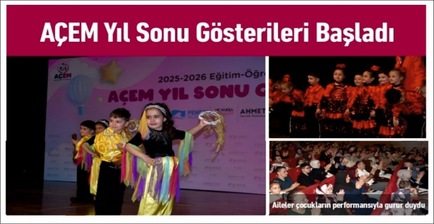 AÇEM Yıl Sonu Gösterileri Başladı