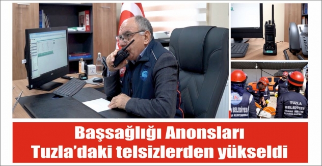 Başsağlığı anonsları Tuzla’daki telsizlerden yükseldi