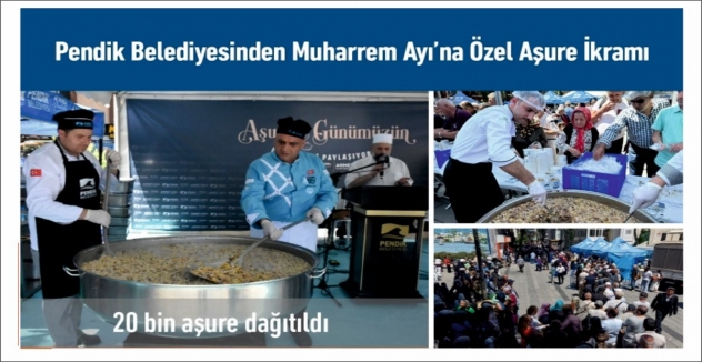 Pendik Belediyesinden Muharrem Ayı’na Özel Aşure İkramı