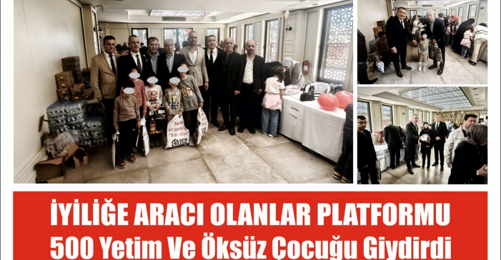 İyiliğe Aracı Olanlar Platformu’ndan Anlamlı Etkinlik: 
