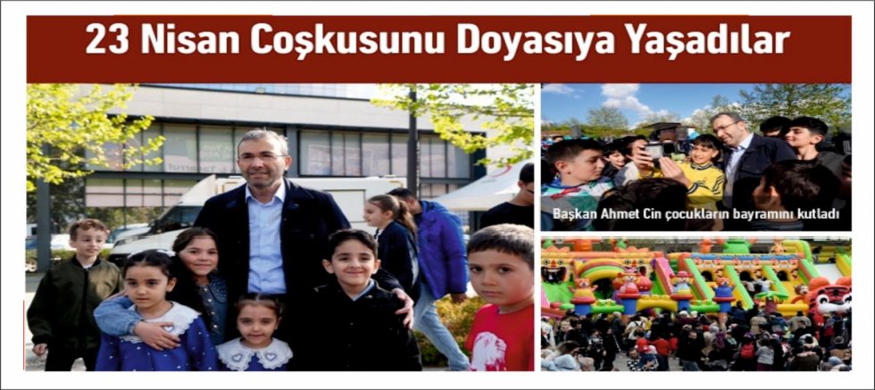 “23 Nisan Çocuk Şenliği” Pendik Millet Bahçesi’nde Düzenlendi