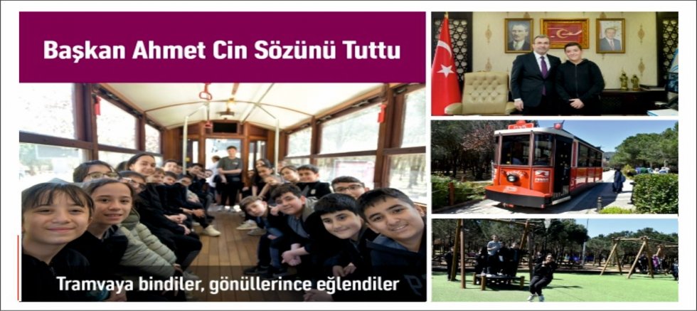 Başkan Ahmet Cin Sözünü Tuttu