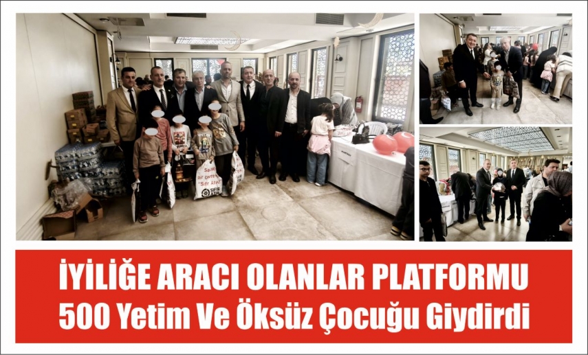 İyiliğe Aracı Olanlar Platformu’ndan Anlamlı Etkinlik: 
