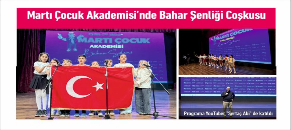 Martı Çocuk Akademisi’nde Bahar Şenliği Coşkusu