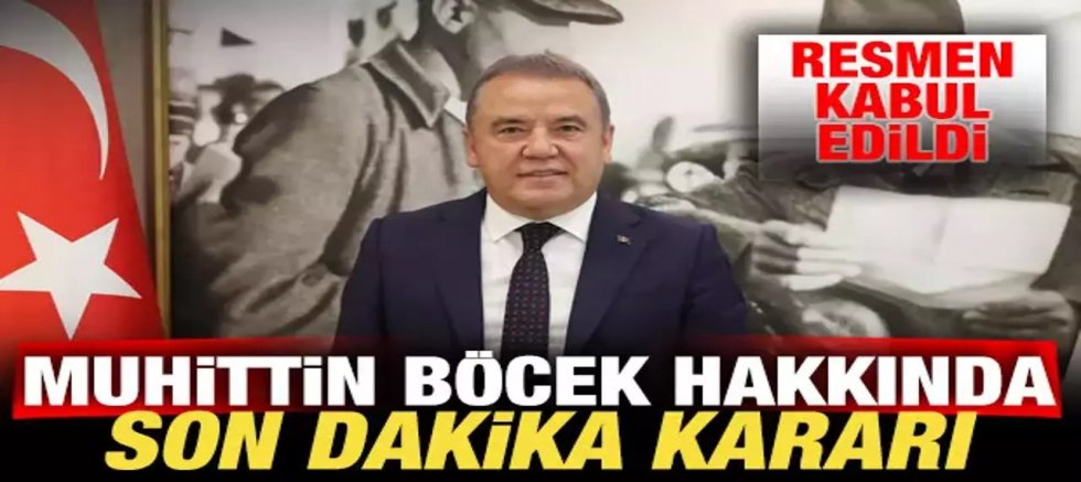 Muhittin Böcek hakkında son dakika kararı! İstenen ceza belli oldu
