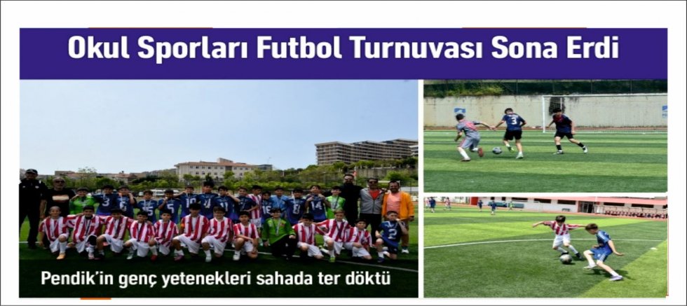 Okul Sporları Futbol Turnuvası Sona Erdi