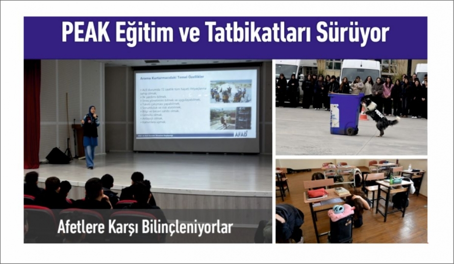 PEAK Eğitim ve Tatbikatları Sürüyor
