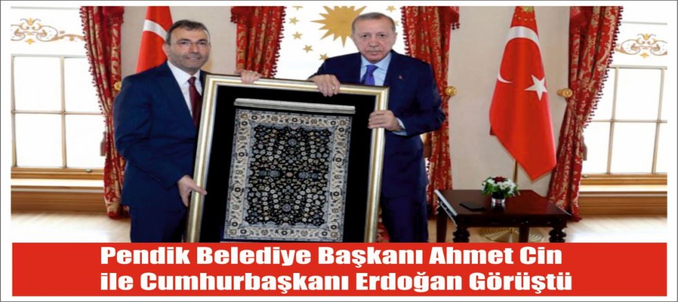 Pendik Belediye Başkanı Ahmet Cin ile Cumhurbaşkanı Erdoğan Görüştü