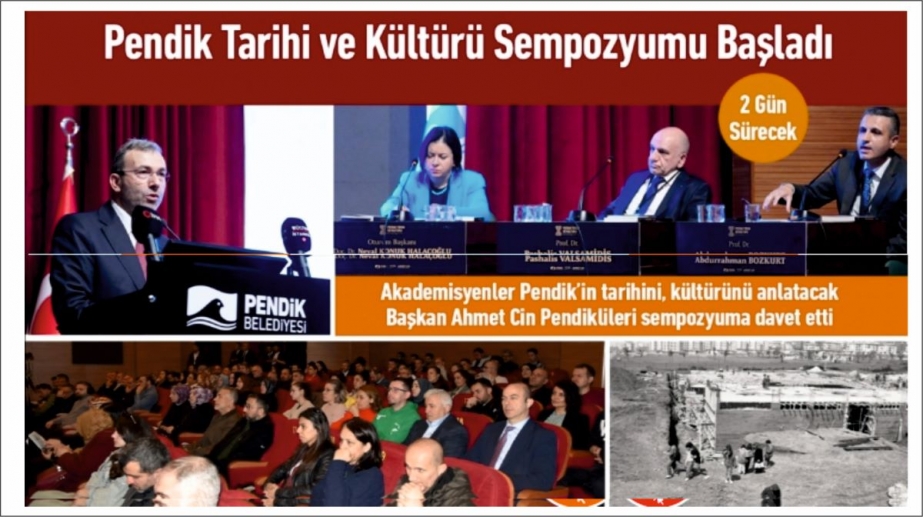 PENDİK TARİHİ VE KÜLTÜRÜ SEMPOZYUMU BAŞLADI