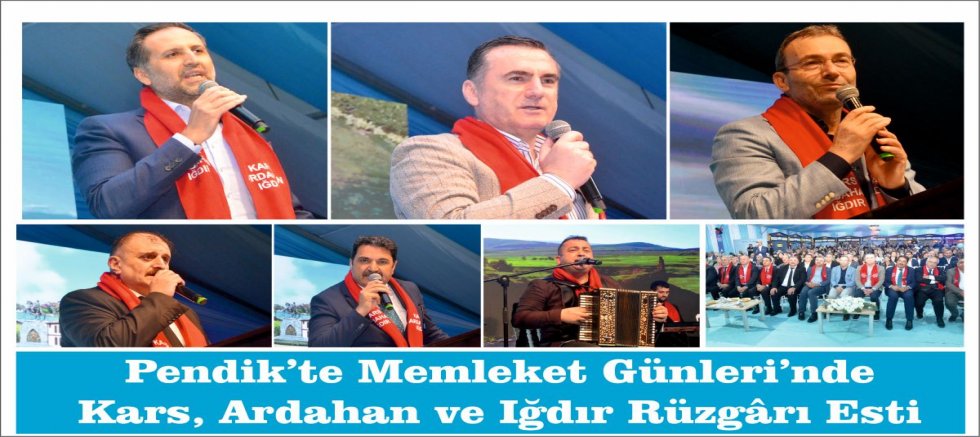 Pendik’te Memleket Günleri’nde Kars, Ardahan ve Iğdır Rüzgârı Esti