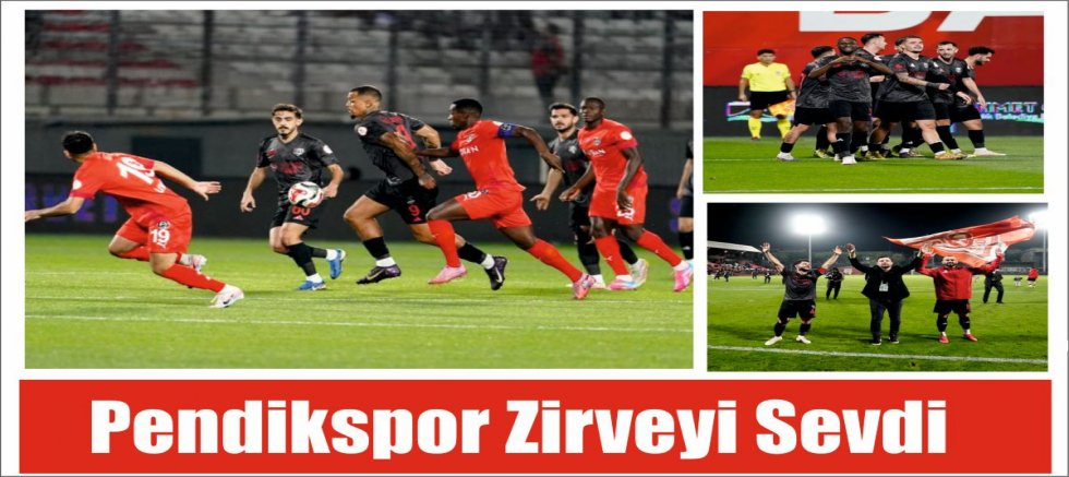 Pendik zirveyi sevdi, Pendikspor - Manisa FK maç sonucu 2-0
