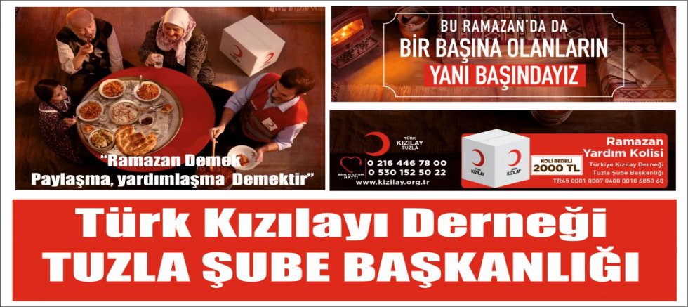 Türk Kızılayı Tuzla Şube Başkanlığı Yine Kimsesizlerin Yanında