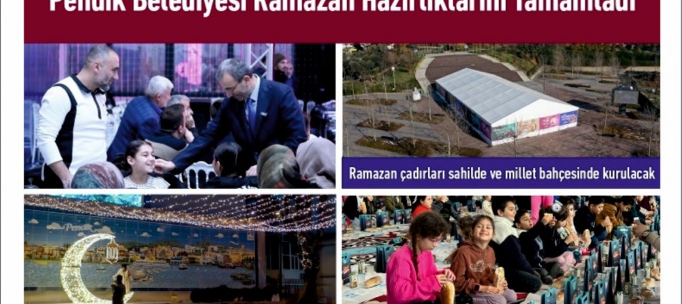 Pendik Belediyesi, Ramazan Hazırlıklarını Tamamladı