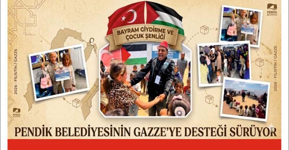 Pendik Belediyesinin Gazze’ye Desteği Sürüyor