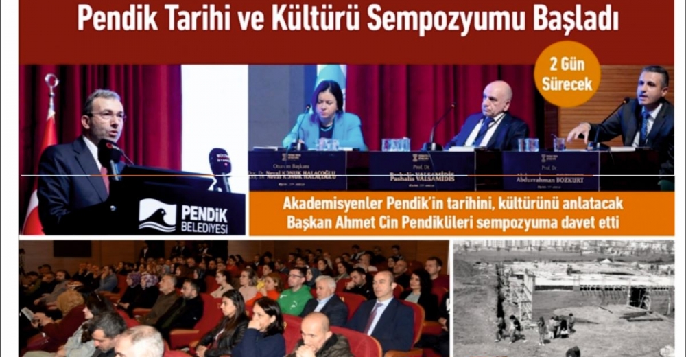 PENDİK TARİHİ VE KÜLTÜRÜ SEMPOZYUMU BAŞLADI