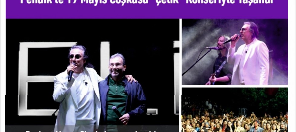 Pendik’te 19 Mayıs Coşkusu “Çelik” Konseriyle Yaşandı