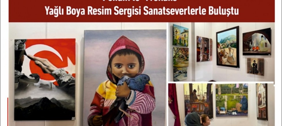 Pendik’te “Frekans” Yağlı Boya Resim Sergisi Sanatseverlerle Buluştu
