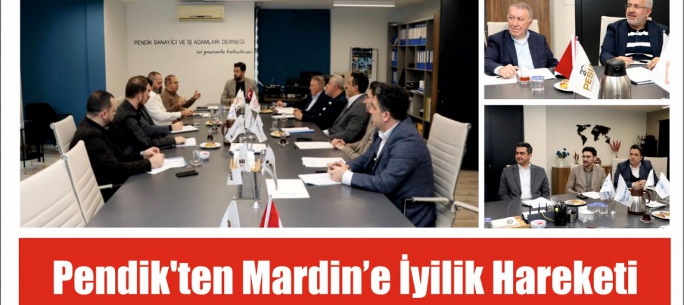 Pendik'ten Mardin’e İyilik Hareketi