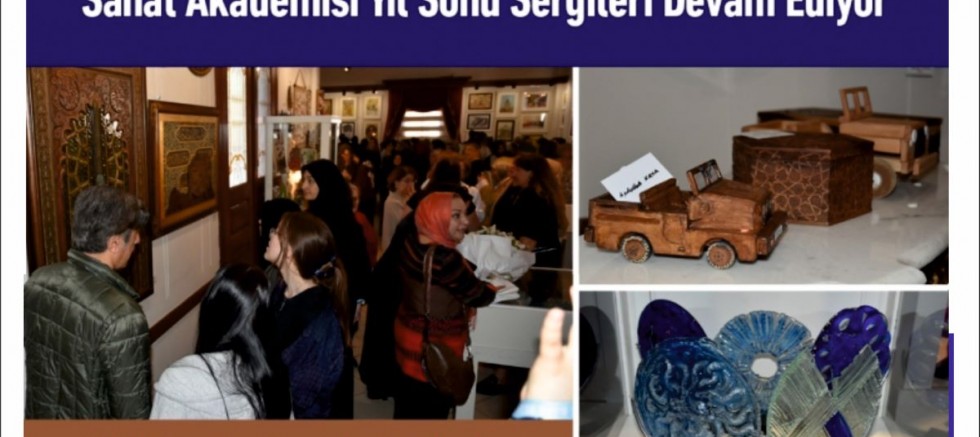 Sanat Akademisi Yıl Sonu Sergileri Devam Ediyor