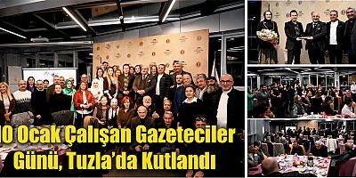 10 Ocak Çalışan Gazeteciler Günü, Tuzla’da Kutlandı
