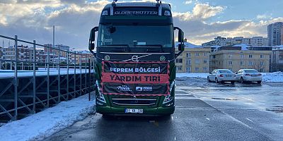 44.Yardım Tırı gönderildi