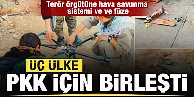 ABD İran ve Almanya PKK için birleşti! Terör örgütüne hava savunma sistemi ve ve füze