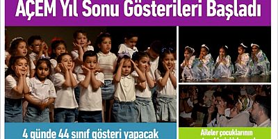 AÇEM Yıl Sonu Gösterileri Başladı
