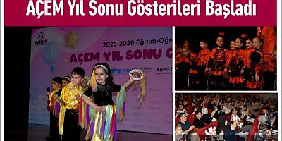 AÇEM Yıl Sonu Gösterileri Başladı