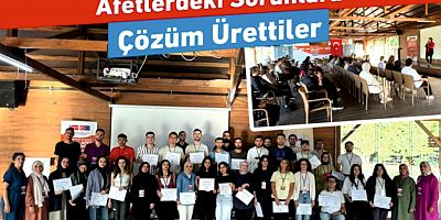 Afetlerdeki Sorunlara Çözüm Ürettiler