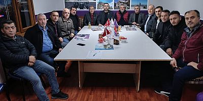 AFYONKARAHİSAR  MADEF  DERNEK BAŞKANLARIYLA TOPLANTI YAPTI