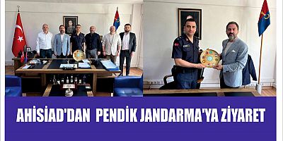 AHİSİAD'DAN  PENDİK JANDARMA'YA ZİYARET