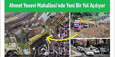 Ahmet Yesevi Mahallesi’nde Yeni Bir Yol Açılıyor