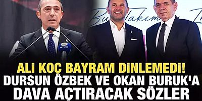 Ali Koç'tan, Dursun Özbek ve Okan Buruk'a sert sözler: Örgüt kırıntısı...