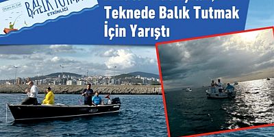 Amatör Balıkçılar, Teknede Balık Tutmak İçin Yarıştı