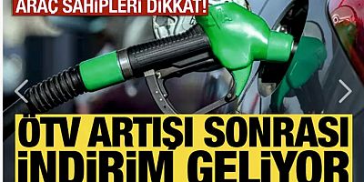 Araç sahipleri bu geceye dikkat! Motorine indirim geliyor