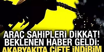 Araç sahipleri dikkat! Motorin ve benzine indirim geldi