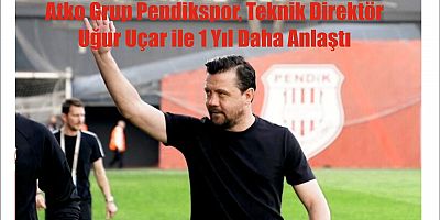 Atko Grup Pendikspor, Teknik Direktör Uğur Uçar ile 1 Yıl Daha Anlaştı