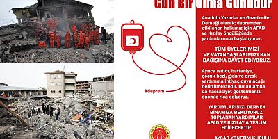 AYGAD Deprem Bölgesine Yardım için Kolları Sıvadı