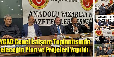 AYGAD Genel İstişare Toplantısında Geleceğin Plan ve Projeleri Yapıldı