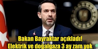 Enerji ve Tabii Kaynaklar Bakanı Alparslan Bayraktar