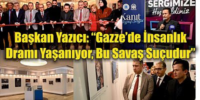Başkan Yazıcı: “Gazze’de İnsanlık Dramı Yaşanıyor, Bu Savaş Suçudur”
