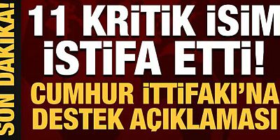 Büyük çöküş! Çok sayıda isim istifa etti