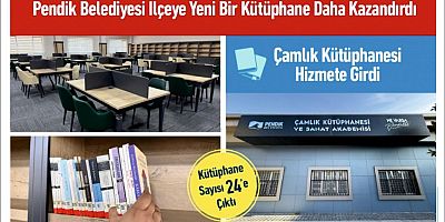Çamlık Kütüphanesi Hizmete Girdi